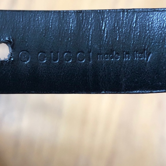 GUCCI Leather Belt, Black, 75/30 main image 10